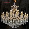 Lustre cristal pour réception diamètre 150 cm hauteur 130 cm