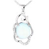 Pendentif en argent pour femme Ref 8300323 (Lot 50 pcs)