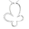 Pendentif en argent pour femme Ref 8300500 (Lot 50 pcs)