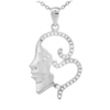 Pendentif en argent pour femme Ref 8300710 (Lot 50 pcs)
