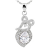 Pendentif en argent pour femme Ref 8300812 (Lot 50 pcs)