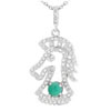 Pendentif en argent pour femme Ref 8300584 (Lot 50 pcs)