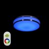 Plafonnier led RGB avec télécommande 42 cm - 22W