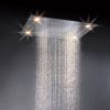 Pomme de douche haute qualité à leds - extra large (80 x 60 cm)