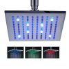 Pommeau de douche lumineux 8' 8 leds - POMDCH0014 (Lot 12 pcs)