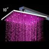 Pommeau de douche lumineux 10' 12 leds - POMDCH0021 (Lot 12 pcs)