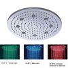 Pommeau de douche lumineux 16' 8 leds - POMDCH52M (Lot 5 pcs)