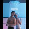 Pommeau de douche lumineux 20' 6 leds - POMDCH62M (Lot 5 pcs)