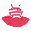 Robe à bandes roses pour fille de 12 mois à 4 ans (Lot 50 pcs)