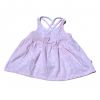 Robe bretelles croisées pour fille de 12 mois à 3 ans (Lot 50 pc