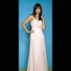 Robe de soirée en fil de cristal et satin - Modèle ED312