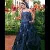 Robe de soirée en taffeta - Modèle ED319