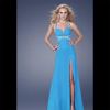 Robe de soirée en mousseline de soie - Modèle ED421
