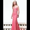 Robe de soirée en mousseline de soie - Modèle ED481