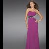 Robe de soirée en mousseline de soie - Modèle ED668