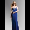 Robe de soirée en mousseline de soie - Modèle ED789