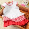 Robe plissée 3 tons pour fille de 2 à 5 ans (Lot 50 pcs)
