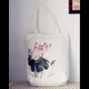 Sac à main style chinois en toile - Ref SACCN02