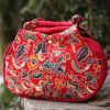 Sac à main en toile motifs chinois - Ref SACCN03