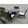 Salon de jardin en rotin tressé - Ref PF4011