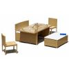 Salon de jardin en rotin tressé - Ref PF4031
