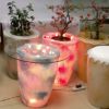 Vase lumineux de décoration 40 cm 7 couleurs (lot de 5 pièces)