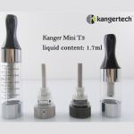 Atomiseur Kanger Mini T3s 1.7 ml pour eGo (lot 100 pcs)