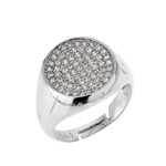 bague femme argent zirconium 8100067