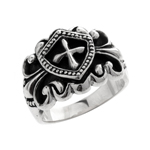 bague homme argent 8100005