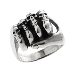 bague unisex argent 8100031