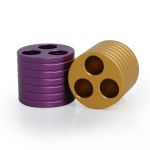 Support en aluminium pour 3 cigarettes eGo (lot 30 pcs)