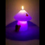 bougie led champignon YD001