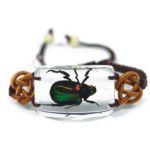 bracelet insecte reel SL15