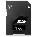 Carte mémoire SD 1 Go (Lot 50 pièces)