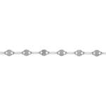 chaine femme argent 8600019