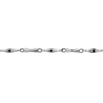 chaine femme argent 8600032