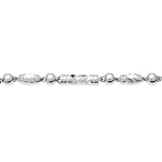 chaine unisex argent 8600031