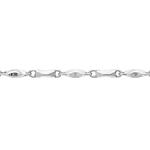 chaine unisex argent 8600034