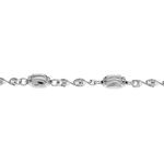 chaine unisex argent 8600066