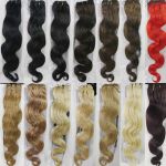Cheveux humains naturels 22' bouclés - Pack de 1 Kg