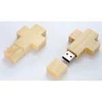 Clé USB en bois - Ref USBWD907 (Lot 100 pièces)