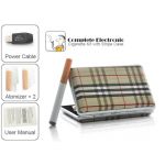 Coffret E-cigarette avec étuit et 2 recharges (lot de 50 pièces)