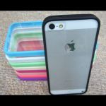Coque silicone pour Iphone 5 - Ref COQIPH5A (Lot 100 pcs)