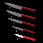 couteaux ceramique double face blanc poli 3p