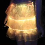 Mini jupe lumineuse - couleurs multiples - télécommande (Lot 20 pcs)