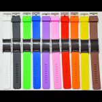 montre digitale bracelet silicone
