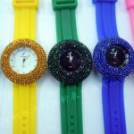 Montre Quartz strass style diamants - WS1133 (Lot de 10 pcs)