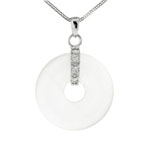 pendentif argent zirconium diamant 8300115