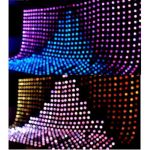 Rideau de leds vidéo 2 x 4 mètres - Pixel 20 cm