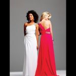 Robe de soirée en mousseline de soie - Modèle ED348